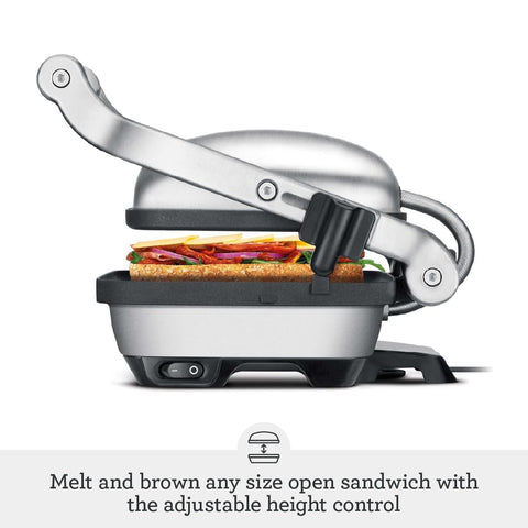 Breville The Perfect Press: placas antiadherentes fáciles de limpiar.