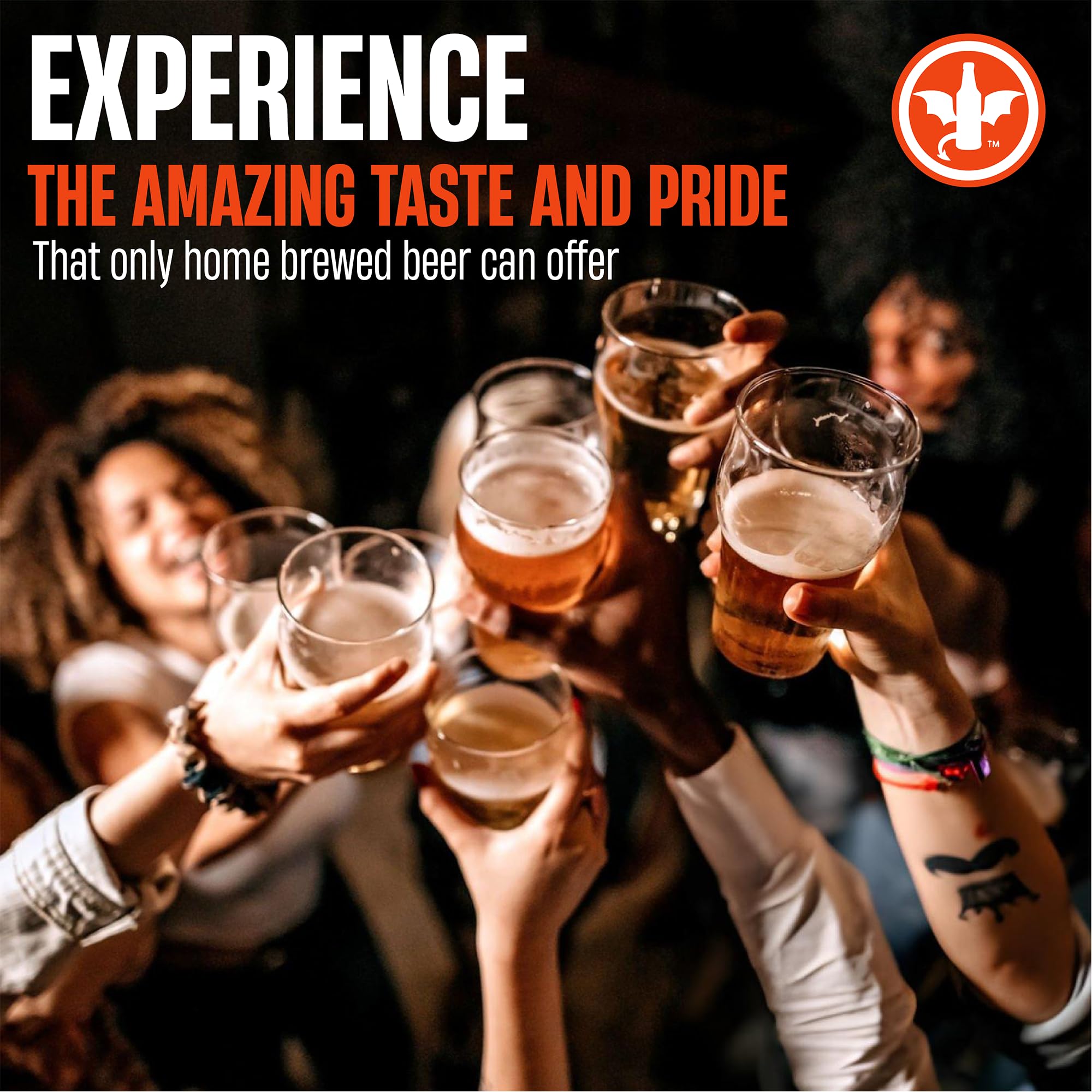 BrewDemon presentación de conjunto Pro: diseño profesional para aficionados ambiciosos.