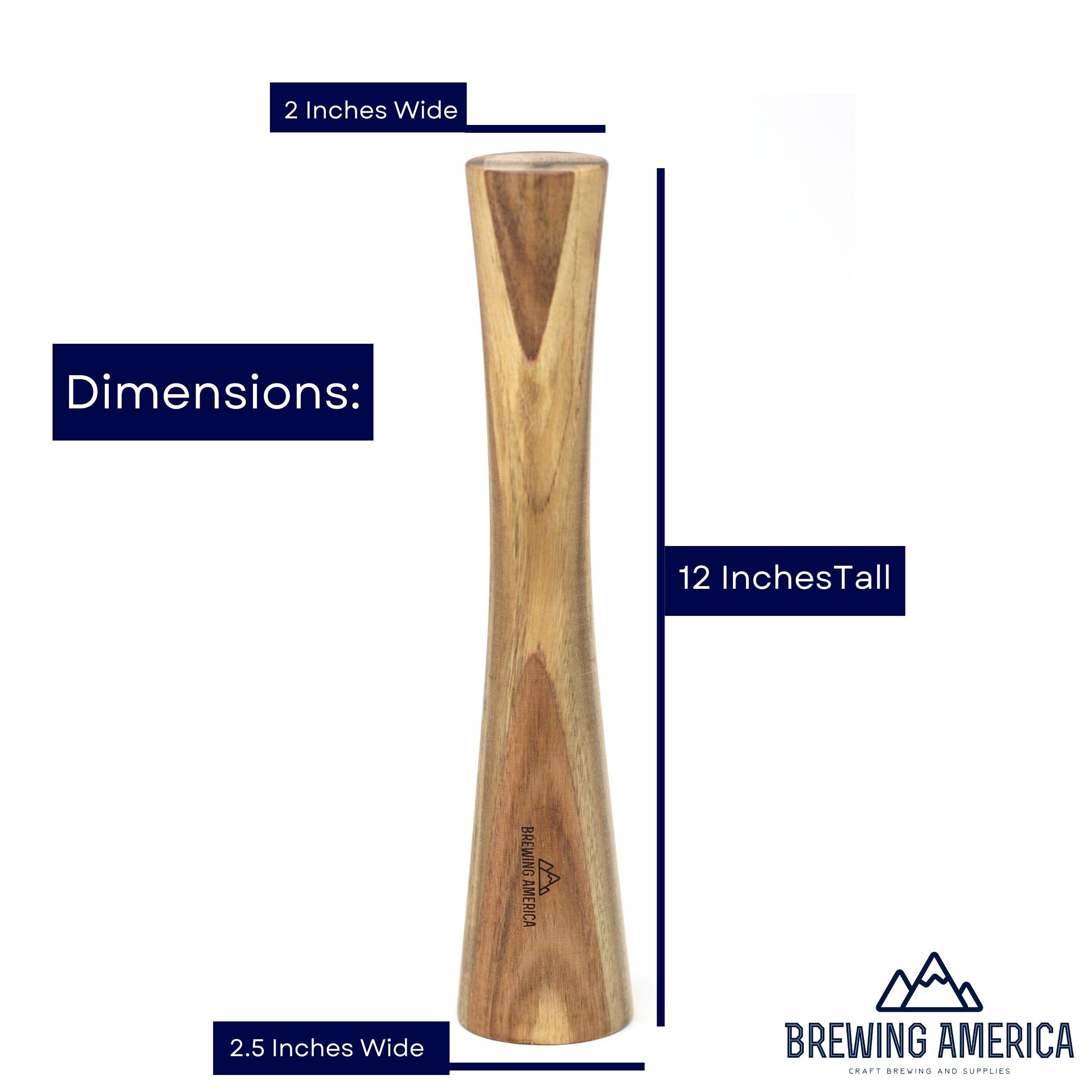Brewing America Empujador para frascos Mason: empacado firme de vegetales
