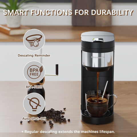 Brewmann apagado automático tras 25 minutos para mayor seguridad