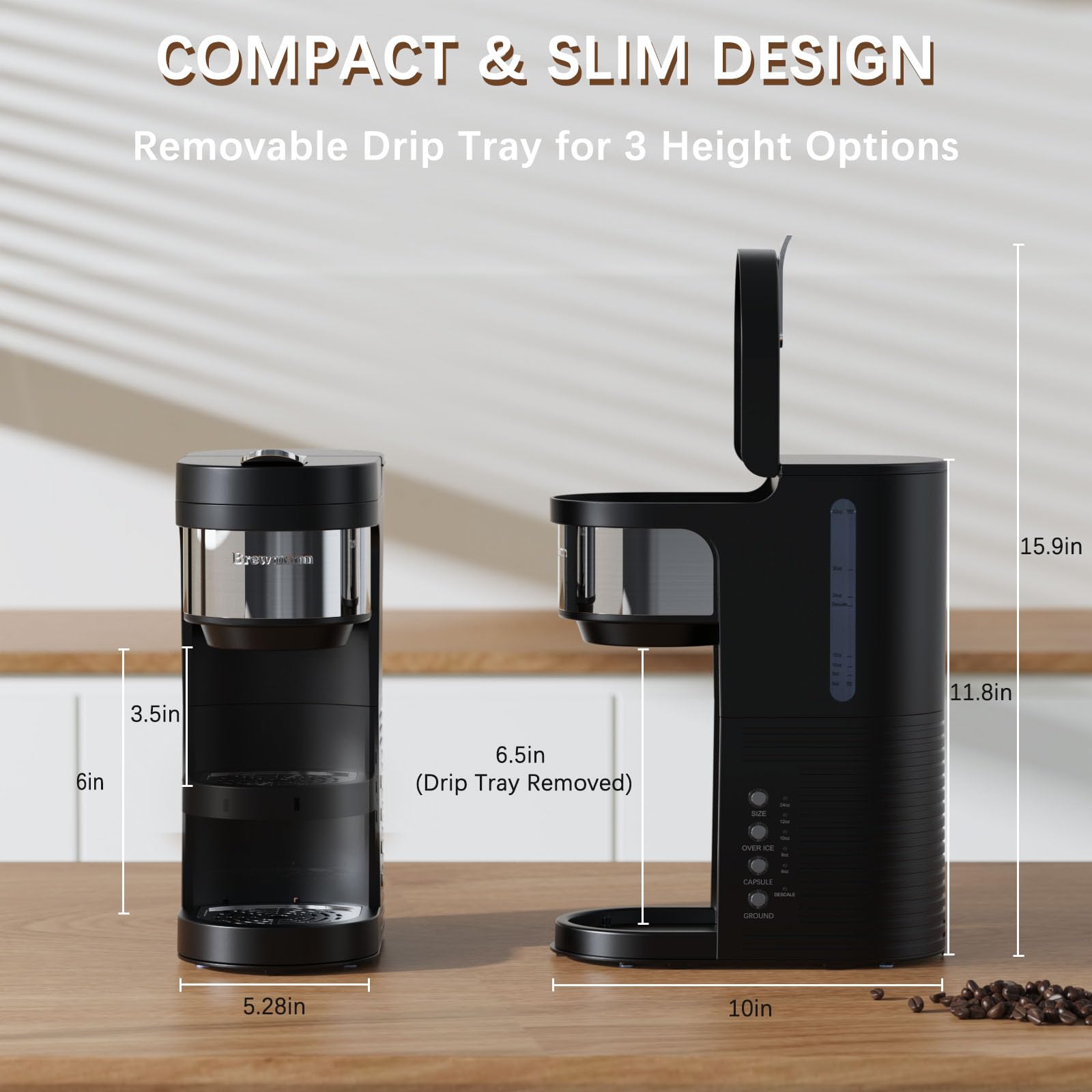 Brewmann función de café helado para bebidas frías equilibradas