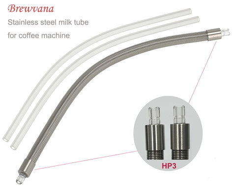 Brewvana conector-tubo-leche HP3-Jura: ajuste hermético para un flujo consistente.