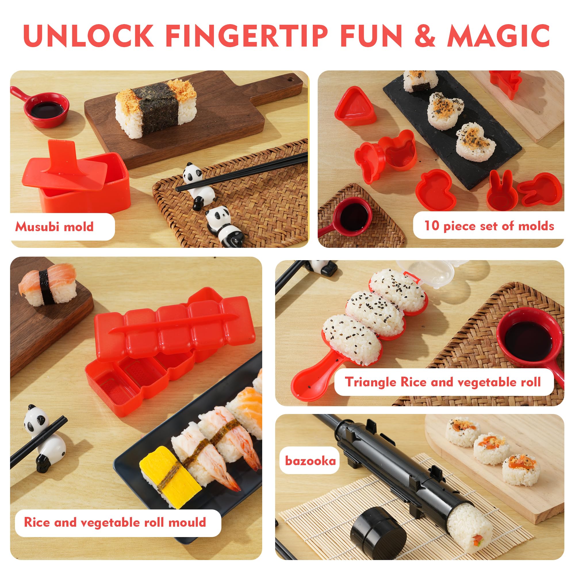 Nigiri Maker Brezlio para dar forma suave y uniforme