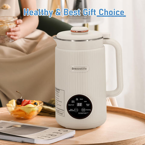 Brezzolife Nut Milk Maker ideal como regalo saludable para familias.