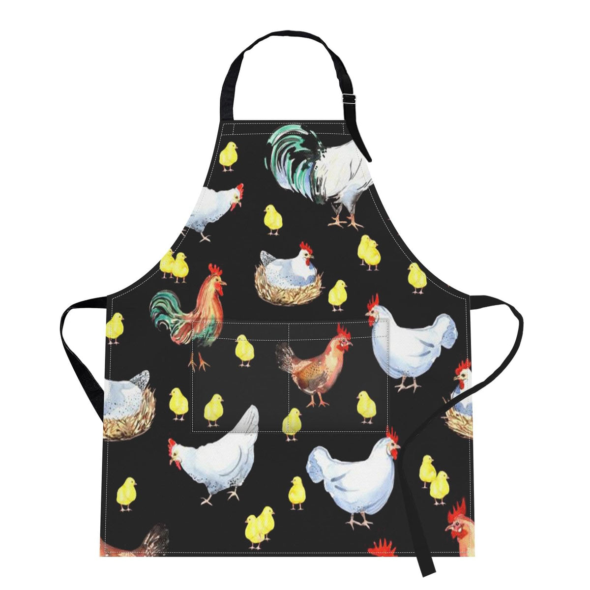 Bribay delantal para mujer con bolsillos, ideal para cocinar y limpiar