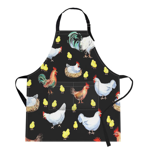 Bribay delantal para mujer con bolsillos, ideal para cocinar y limpiar