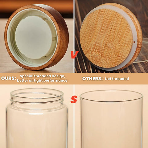 Capacidad de 850 ml para granos, café o pasta.