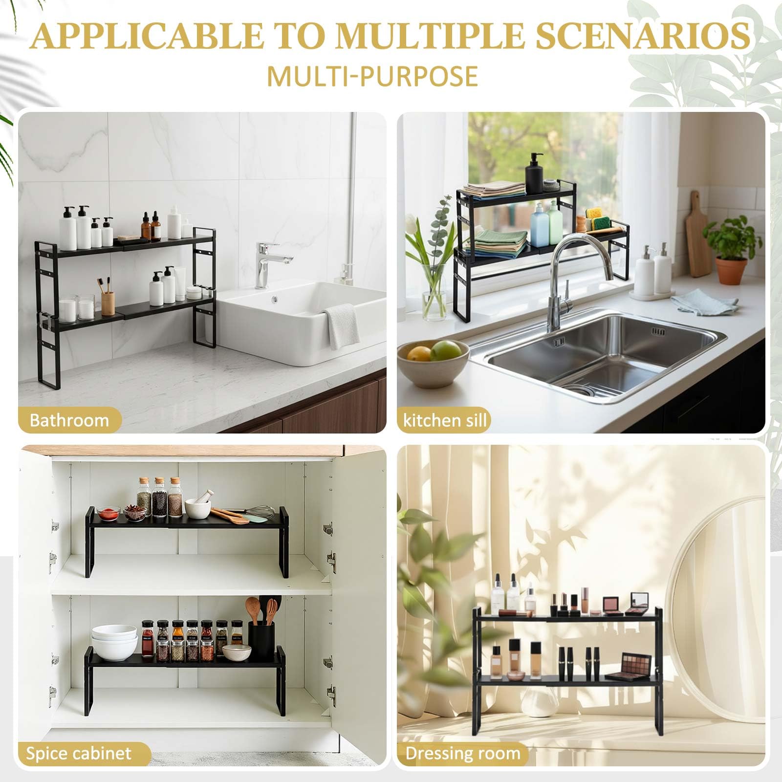 BrightRow diseño apilable para dos niveles optimiza mostradores.
