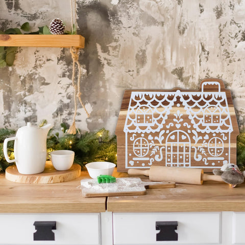 BrightRow exhibicion-cocina-navidad-tabla: pieza decorativa y funcional para la mesa