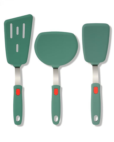 Brigii espátula silicona set de 3 para cocinar y voltear con suavidad