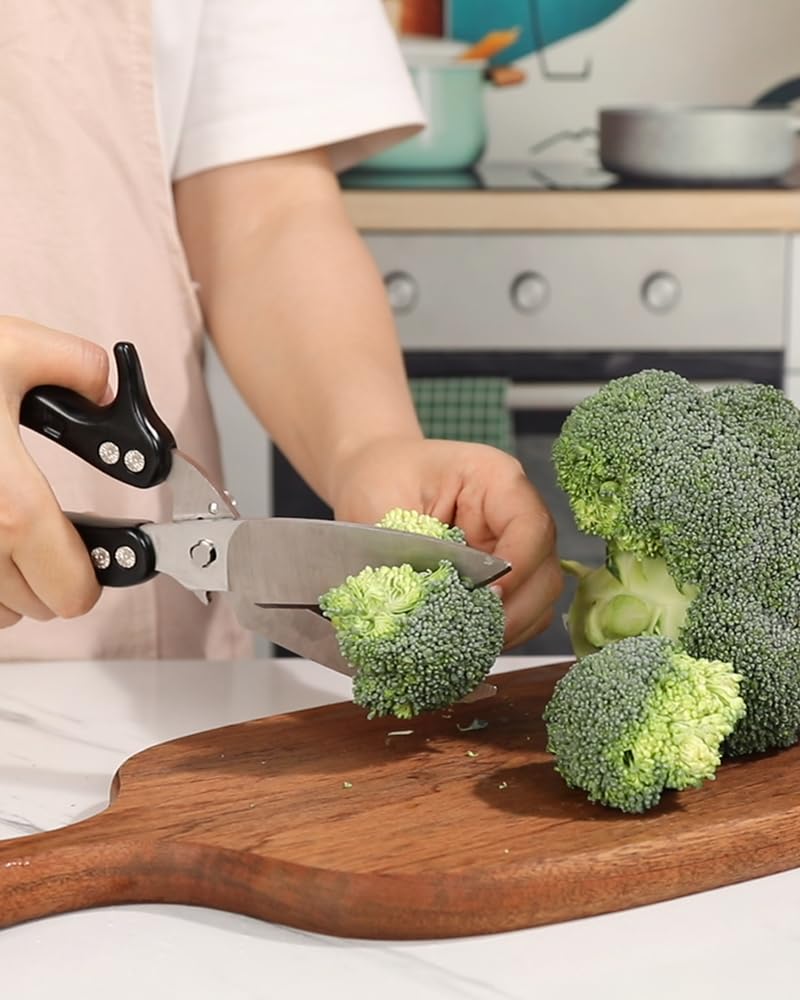 Brigii tijeras de cocina, mango antideslizante y diseño duradero