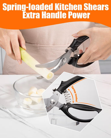 Brigii tijeras, mango ergonómico para agarre cómodo