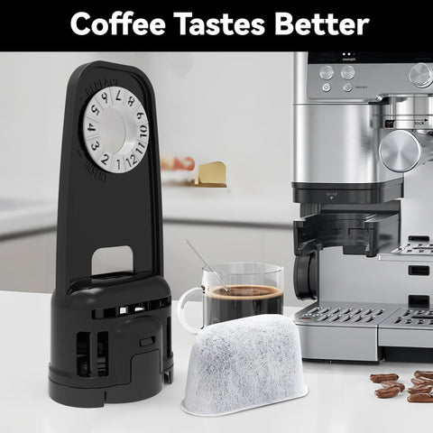 brikinte kit en una cocina junto a cafetera Ninja ilustrando ambiente doméstico