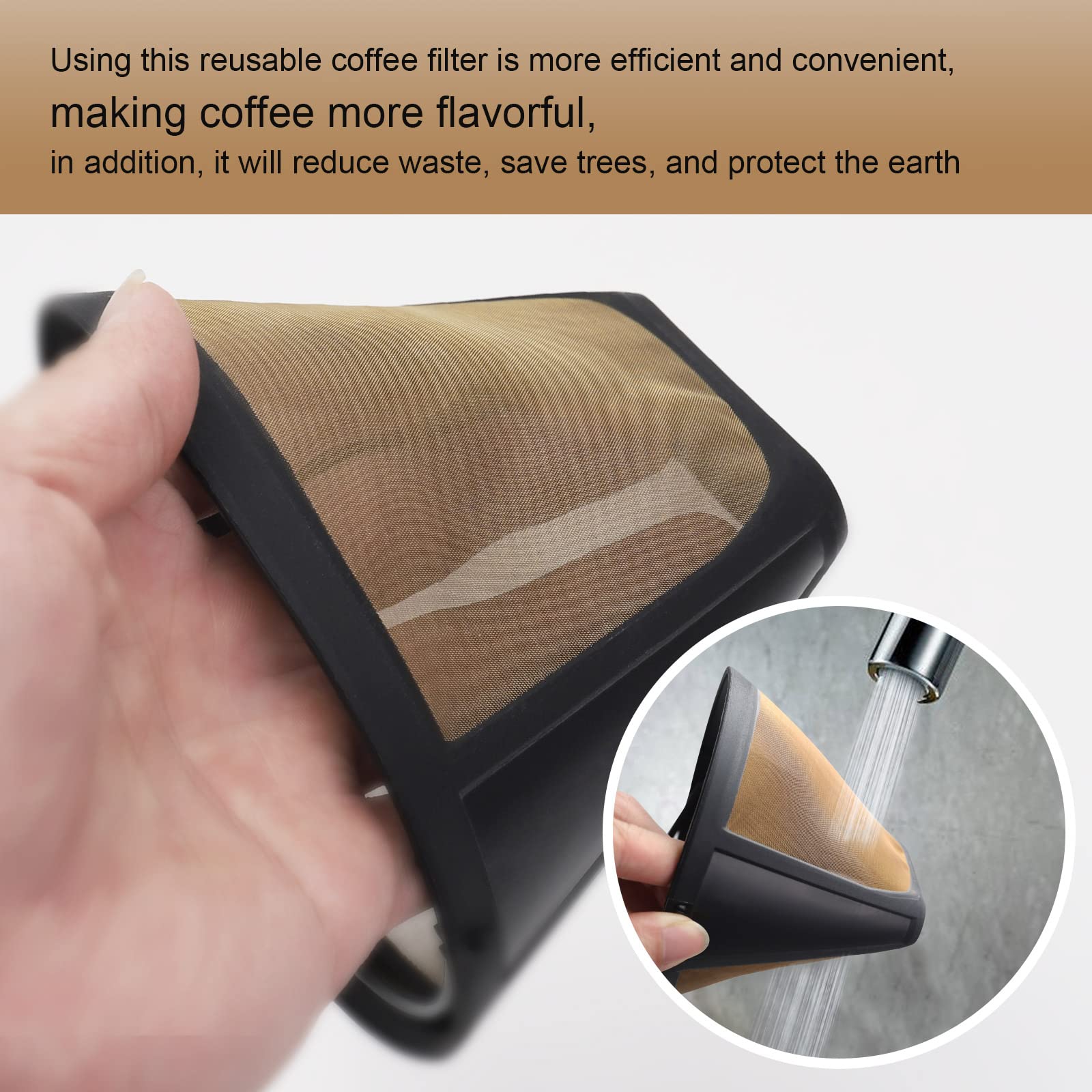 Brikinte envío con dos filtros para Ninja Dual Brew, servicio al cliente.