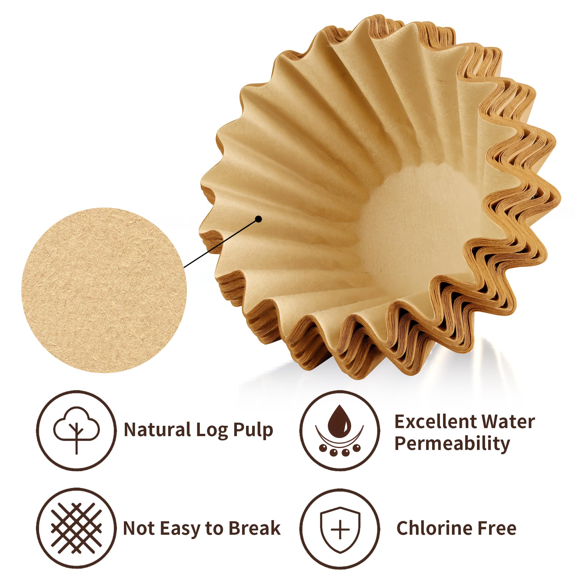 Brikinte filtros biodegradables para PB051 y PB041, opción sostenible para cafetería en casa.