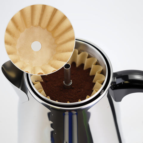 Brikinte Filtros para Percoladora Yosemite 8cup, filtración eficiente para café suave.