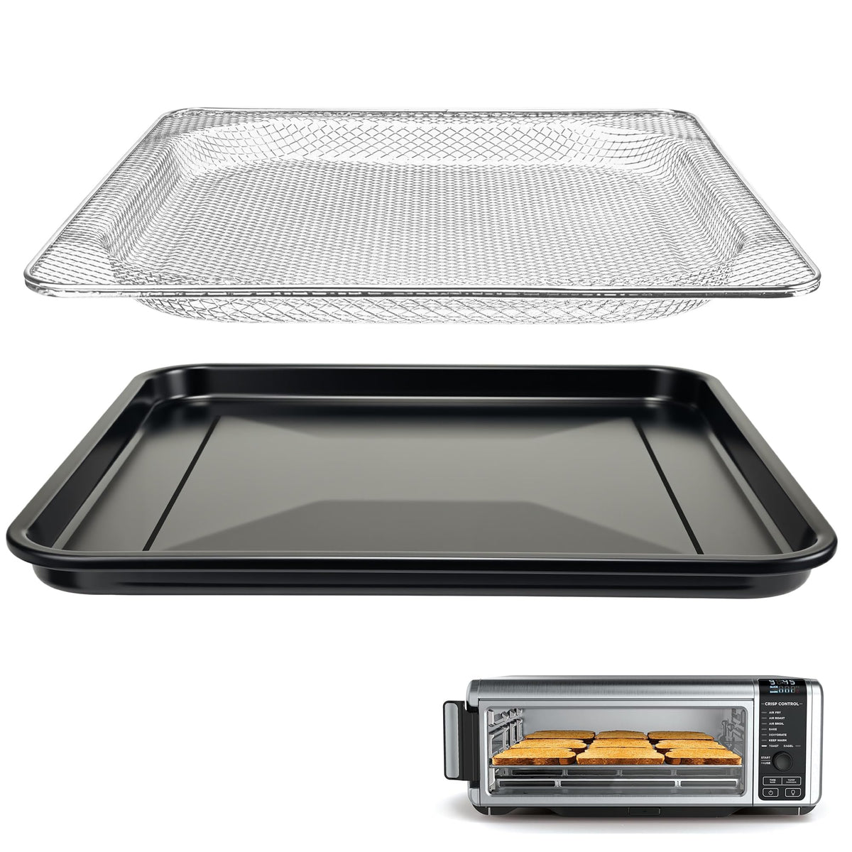 Brikinte pan de hornear para Ninja SP101, horneado uniforme.