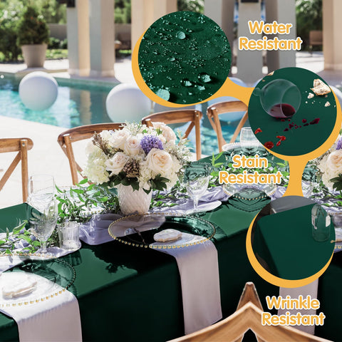 BRILLMAX borde con dobladillo limpio, acabado profesional para banquetes.