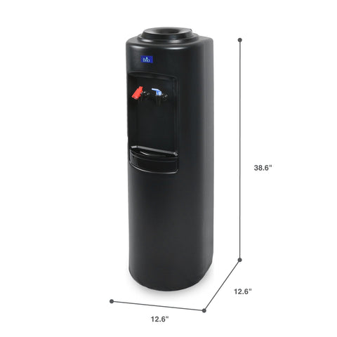 Brio CL520 sistema de carga superior facilita reemplazo de botellas.