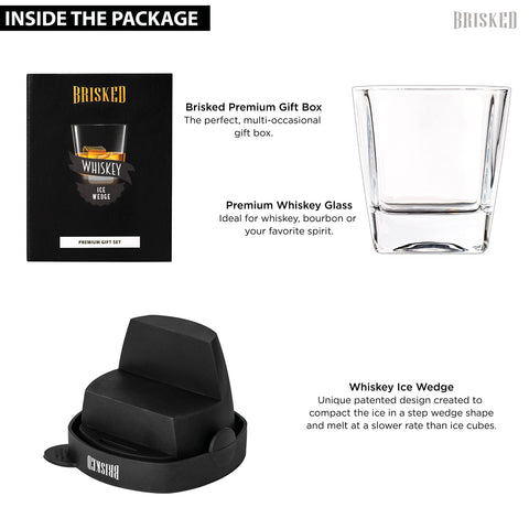 Brisked: diseño de lujo, ideal como regalo para amantes del whisky.