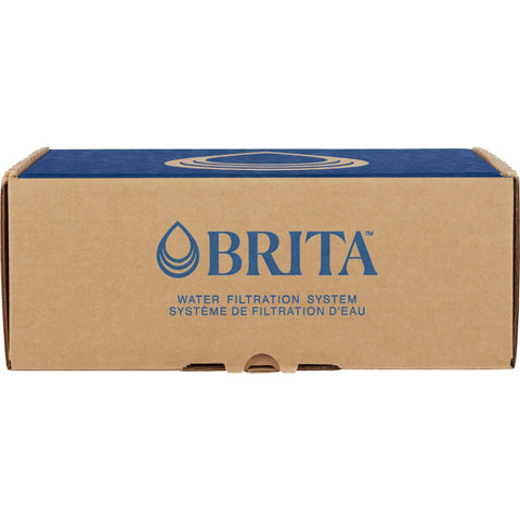 Brita UltraMax tapa con cierre fácil para llenado seguro.