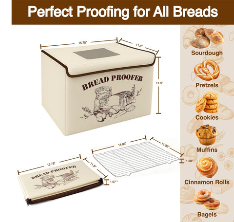 Brivouen Caja de Fermentación, control digital para temperatura y temporizador.