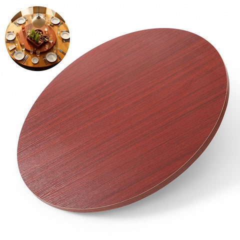 Briwooody Lazy Susan, superficie amplia para mesa que facilita compartir platos.