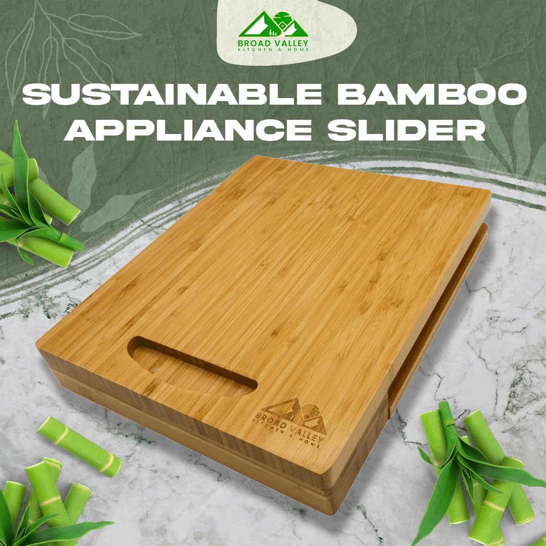 Broad Valley Bamboo Estacion Cafe Organizada: estación de café ordenada para la familia