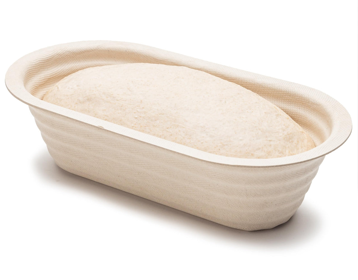 Brod & Taylor Banneton Batard 10 apilable, diseño compacto para pan artesanal.