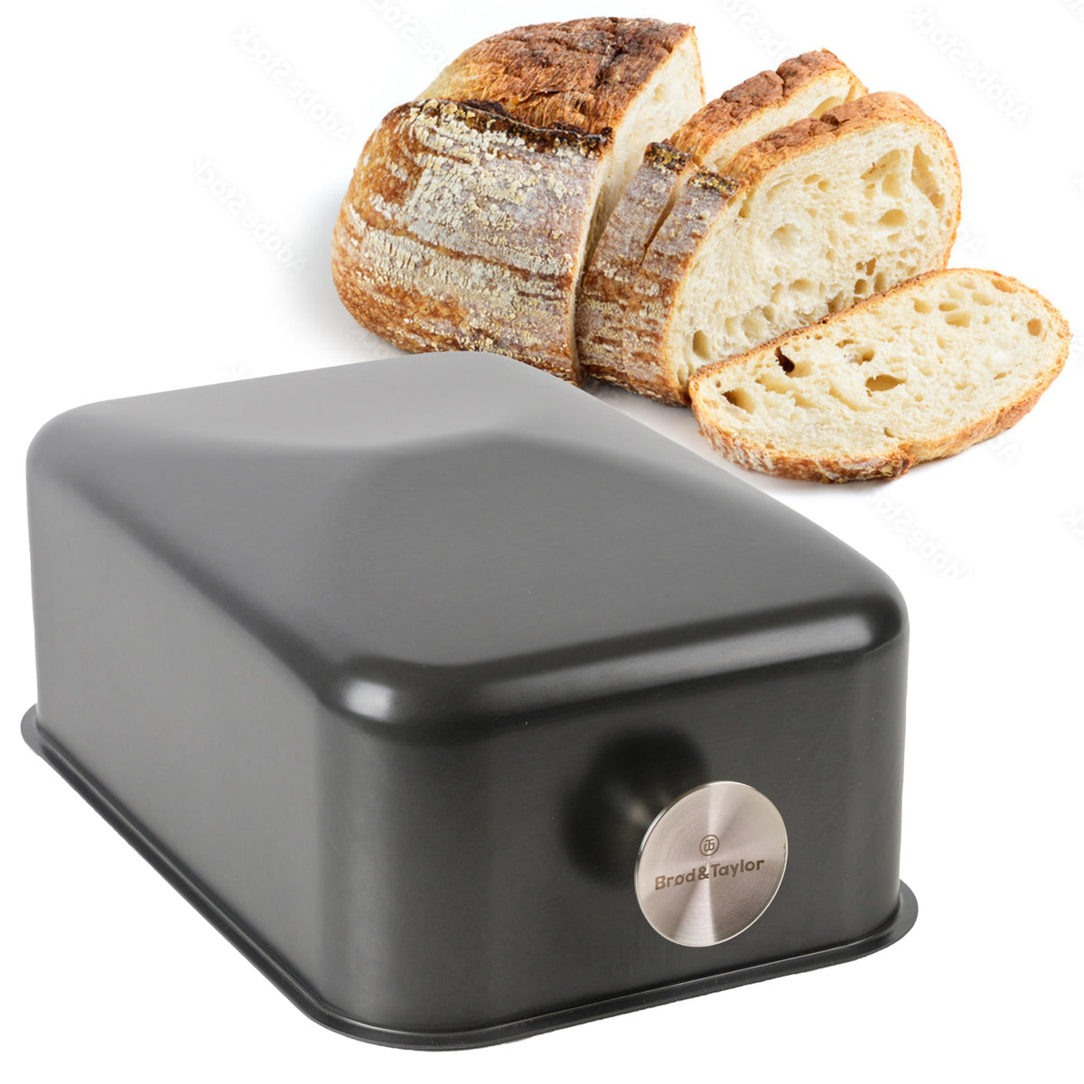 Brod & Taylor Ultralight Baking Shell con masa de sourdough Batard lista para hornear