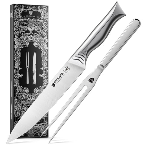 BRODARK cuchillo para pavo de 8 pulgadas, afilado para cortes precisos