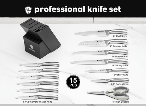 BRODARK cuchillo utilidad 5 pulgadas: cortes pequeños con control