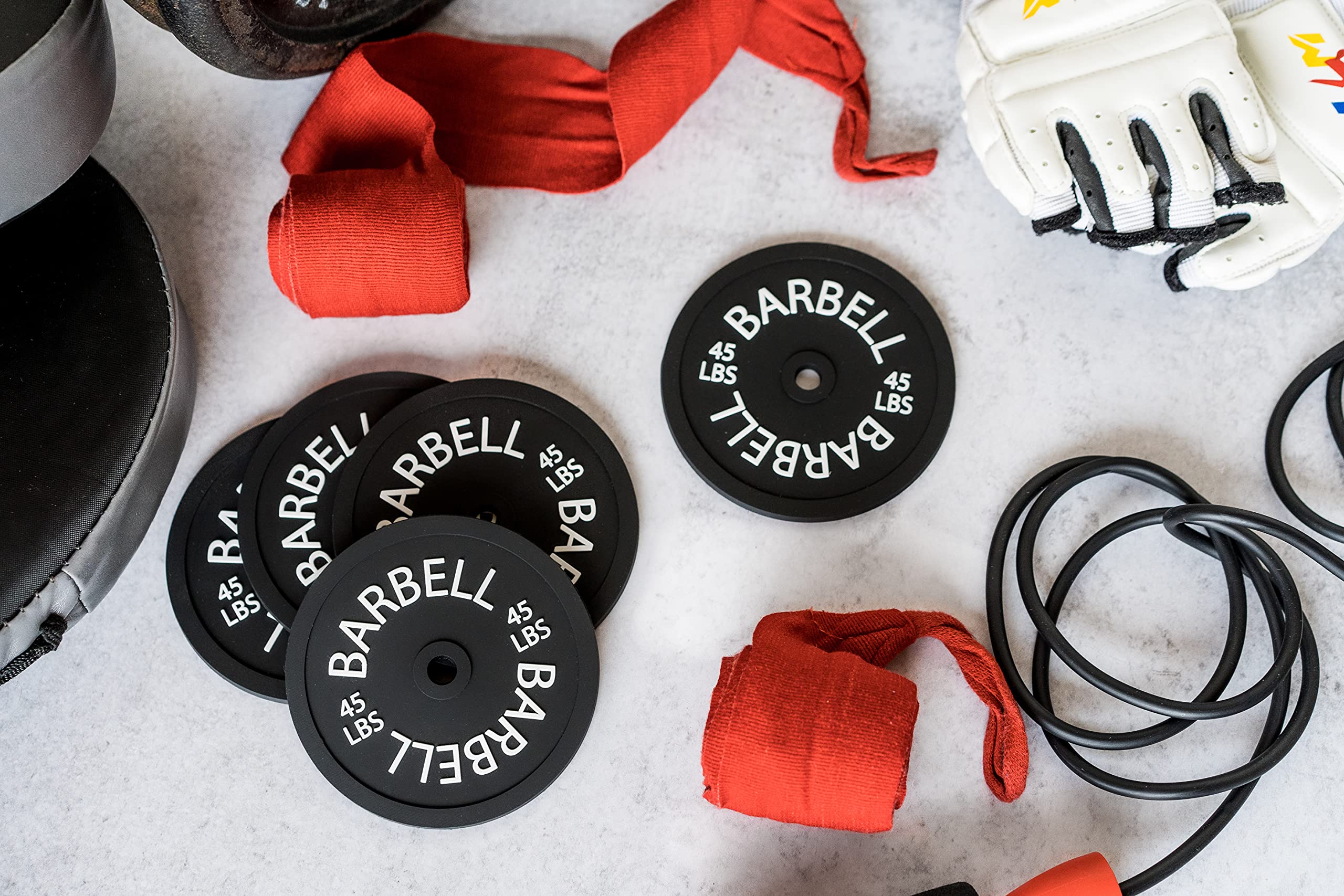 Brothers Bench conjunto de 6 posavasos es un regalo ideal para amantes del gimnasio.