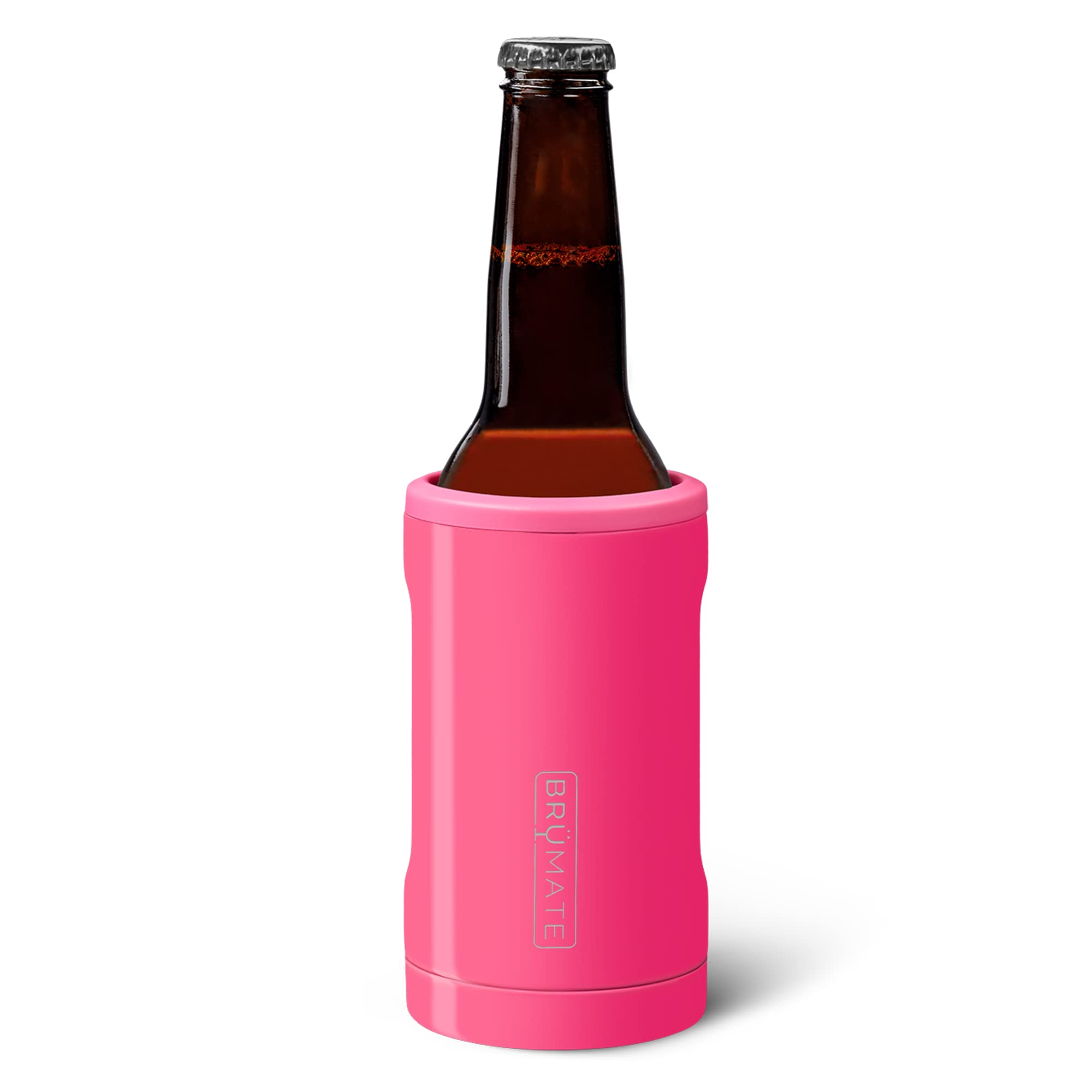 BrüMate BOTT’L aislante para botella de 12oz mantiene bebidas frías por más tiempo.