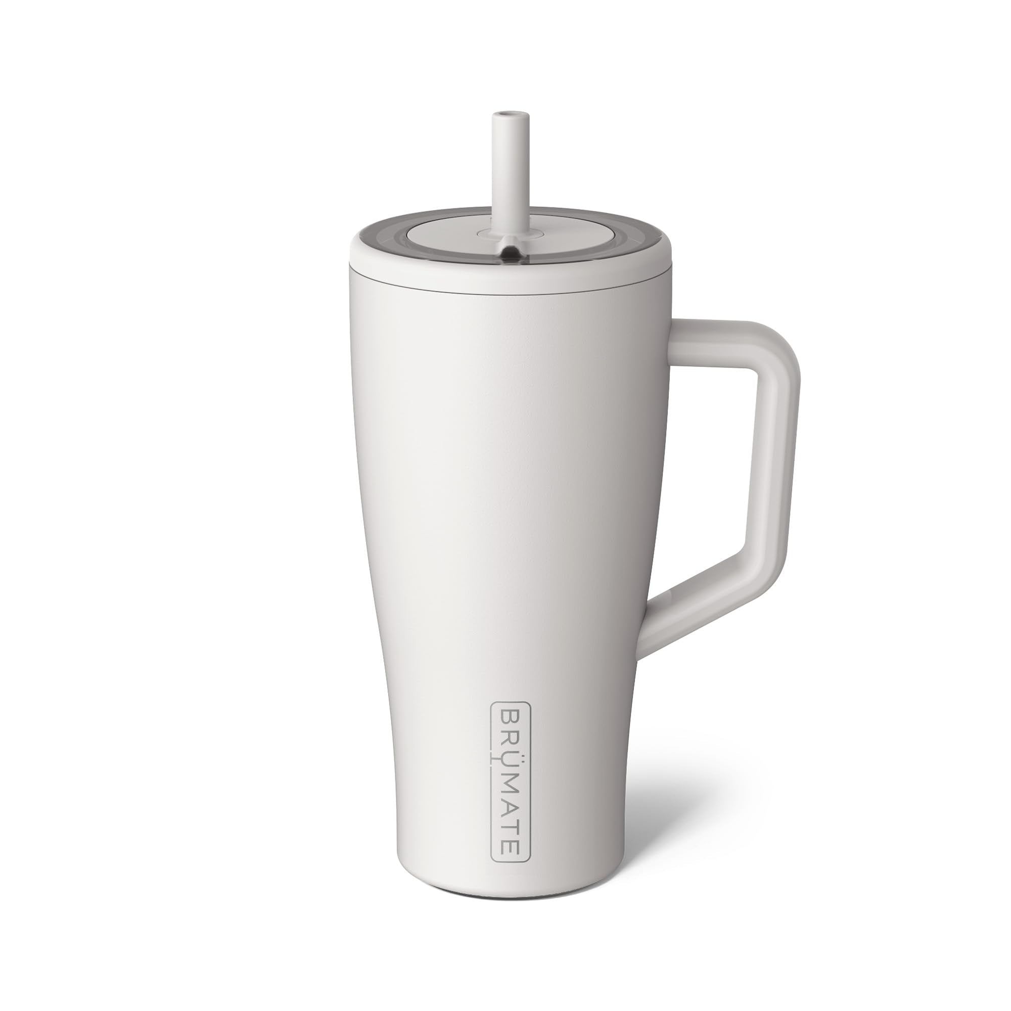 BrüMate Era 30 onzas vaso térmico con asa para transporte cómodo.