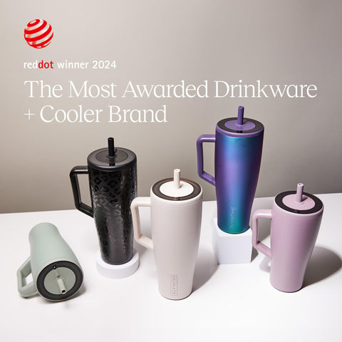 Aislamiento BevGuard mantiene la bebida fría en BrüMate Era 30 oz.