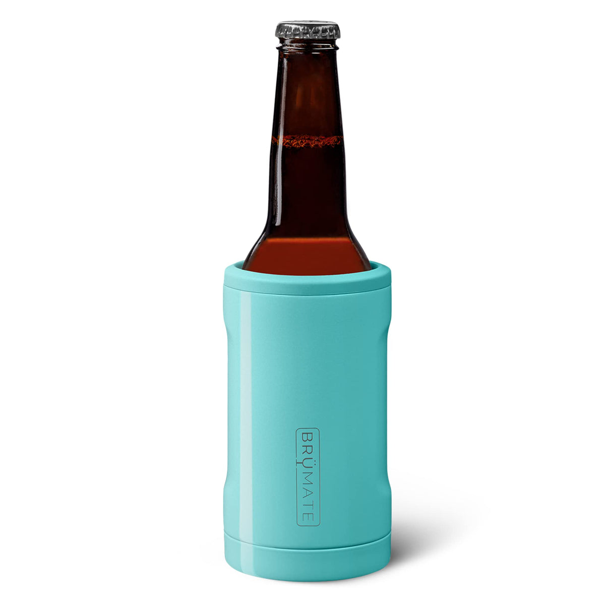 BrüMate Hopsulator Bott'l mantiene la cerveza fría gracias a su aislamiento.