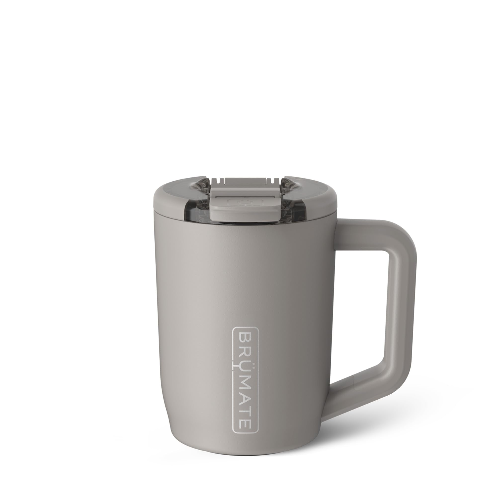BrüMate Müv 15oz con tapa OctaLock y cierre seguro para ocho posiciones de sorbo.
