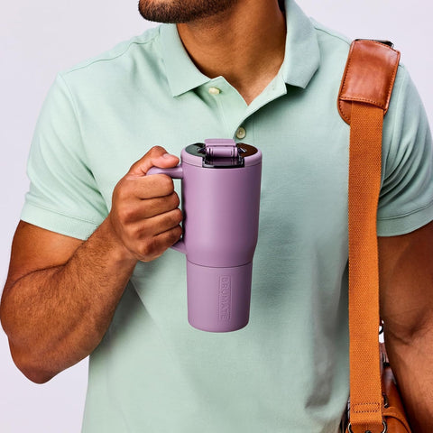 BrüMate Müv 25oz con rosca OctaLock para ajuste seguro de la tapa.