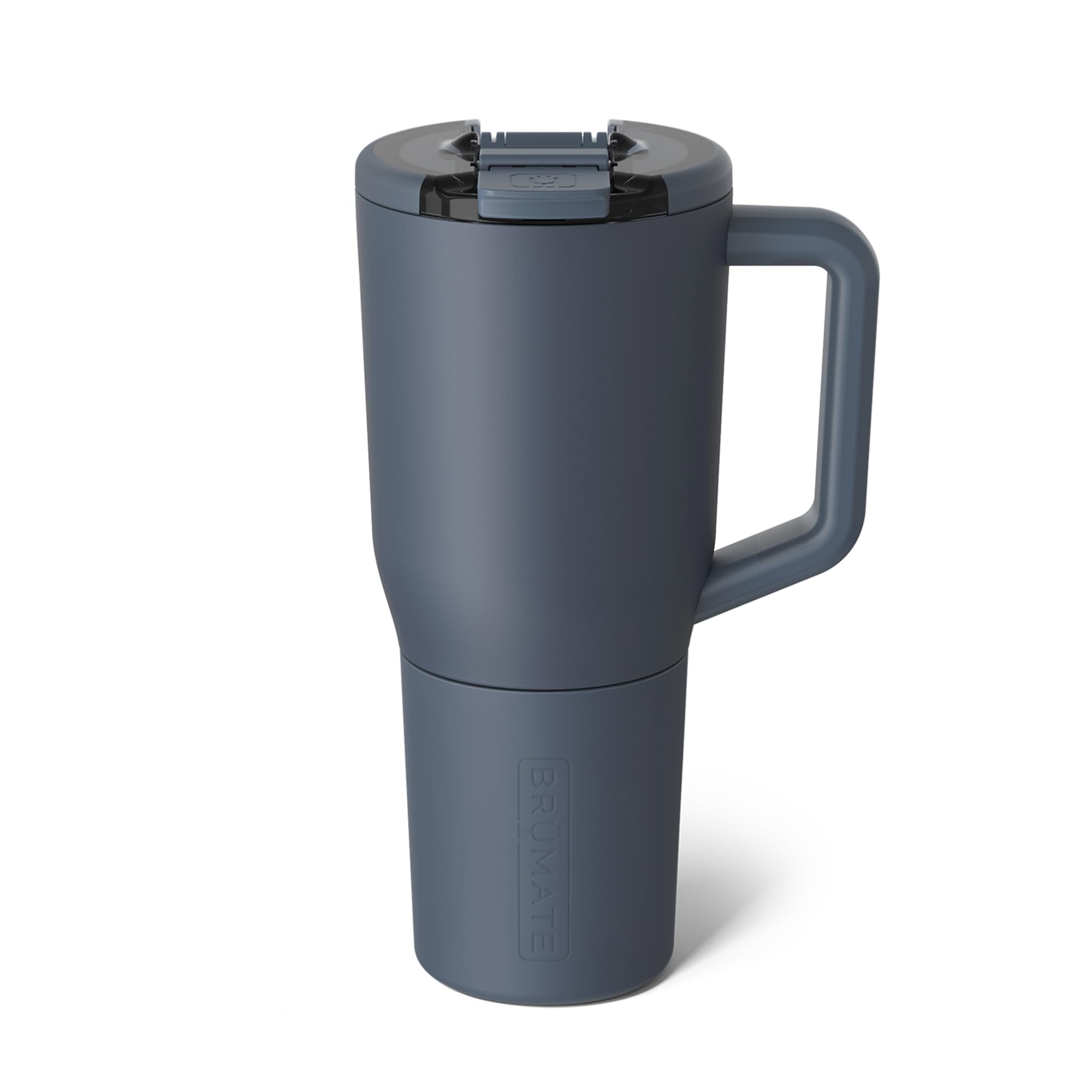 BrüMate Müv 35oz, vaso de viaje con asa, ideal para café caliente sobre la marcha.