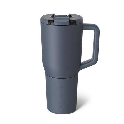 BrüMate Müv 35oz, vaso de viaje con asa, ideal para café caliente sobre la marcha.