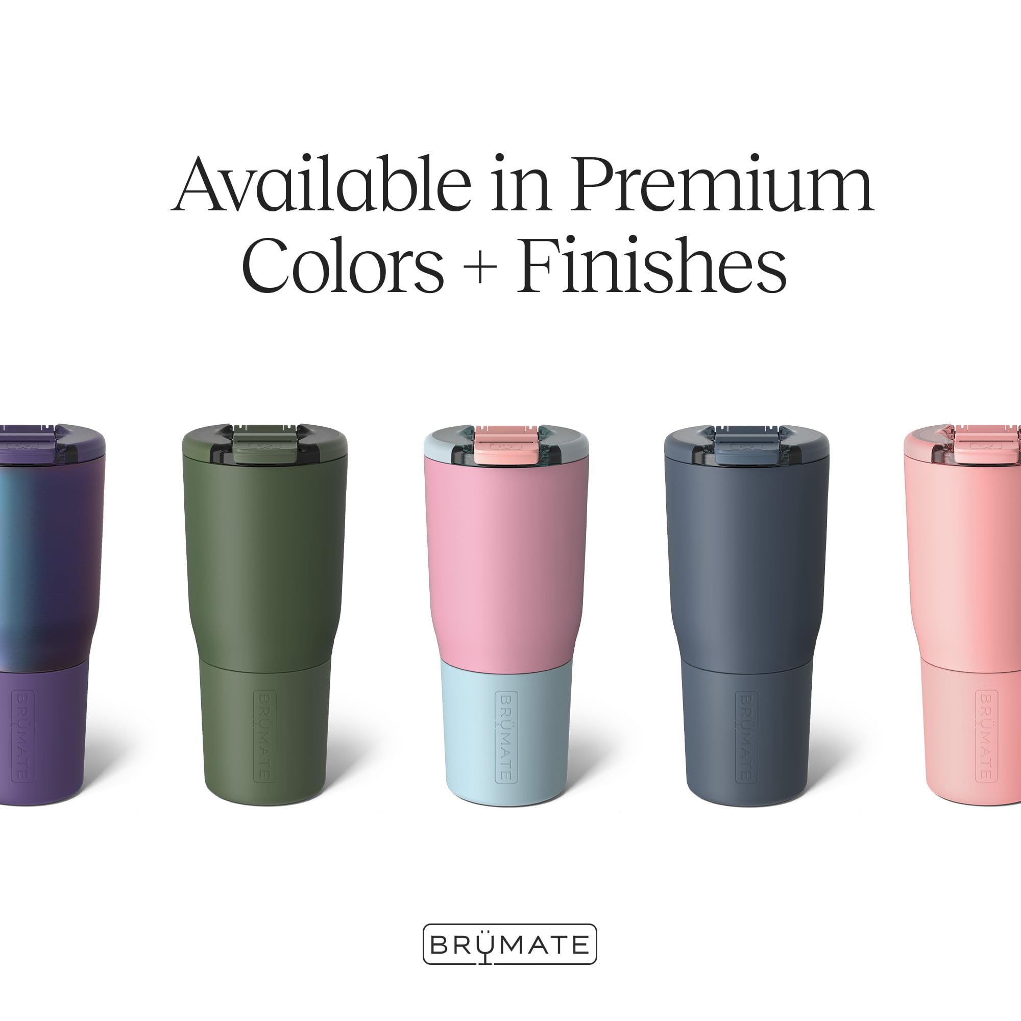 BrüMate Nav 25oz aislamiento de doble pared mantiene bebidas frías
