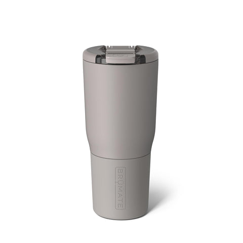 BrüMate Nav 25oz con tapa BevLock segura, ideal para viajes sin derrames