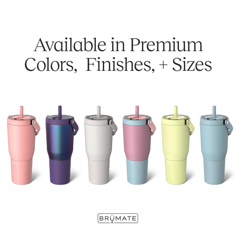 BrüMate Resa 35oz con manga de silicona para mayor durabilidad y agarre.