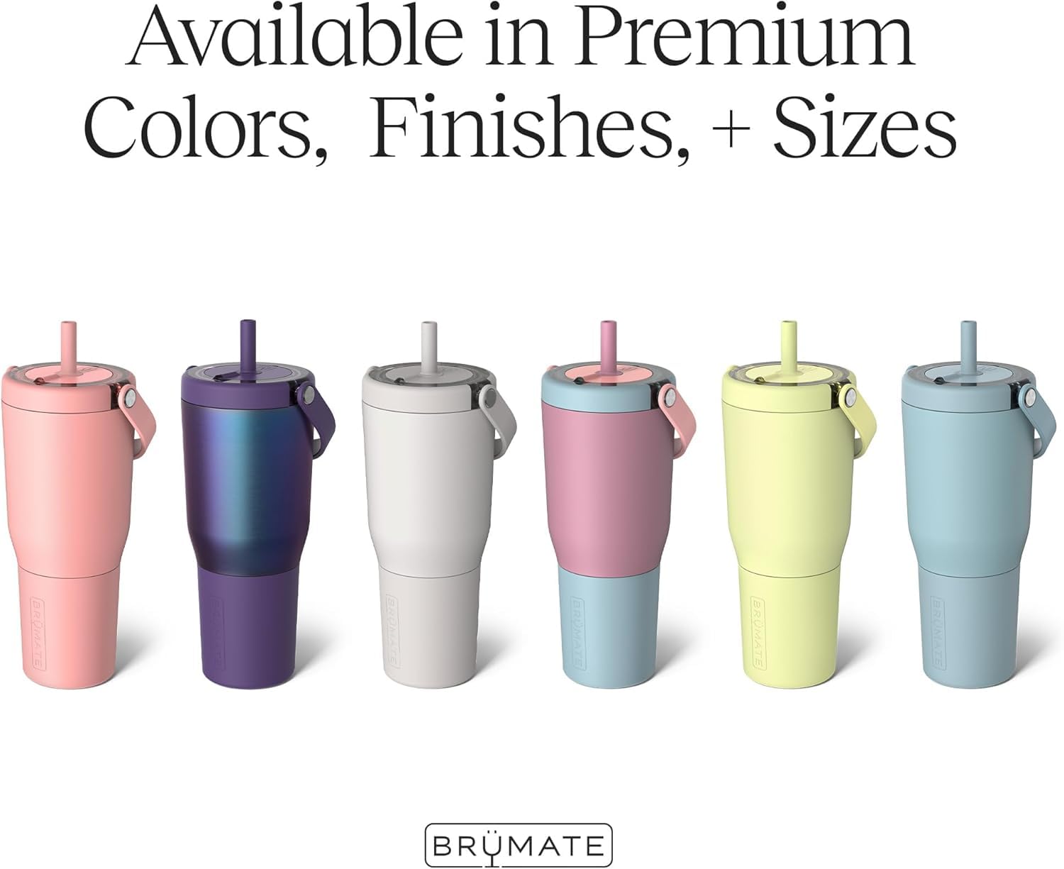 BrüMate Resa con aislamiento BevGuard mantiene bebidas frías.