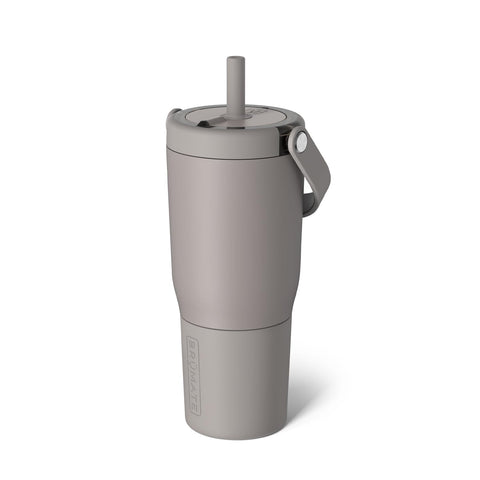 BrüMate Resa 25oz con manija y paja flexible para uso diario sin derrames.