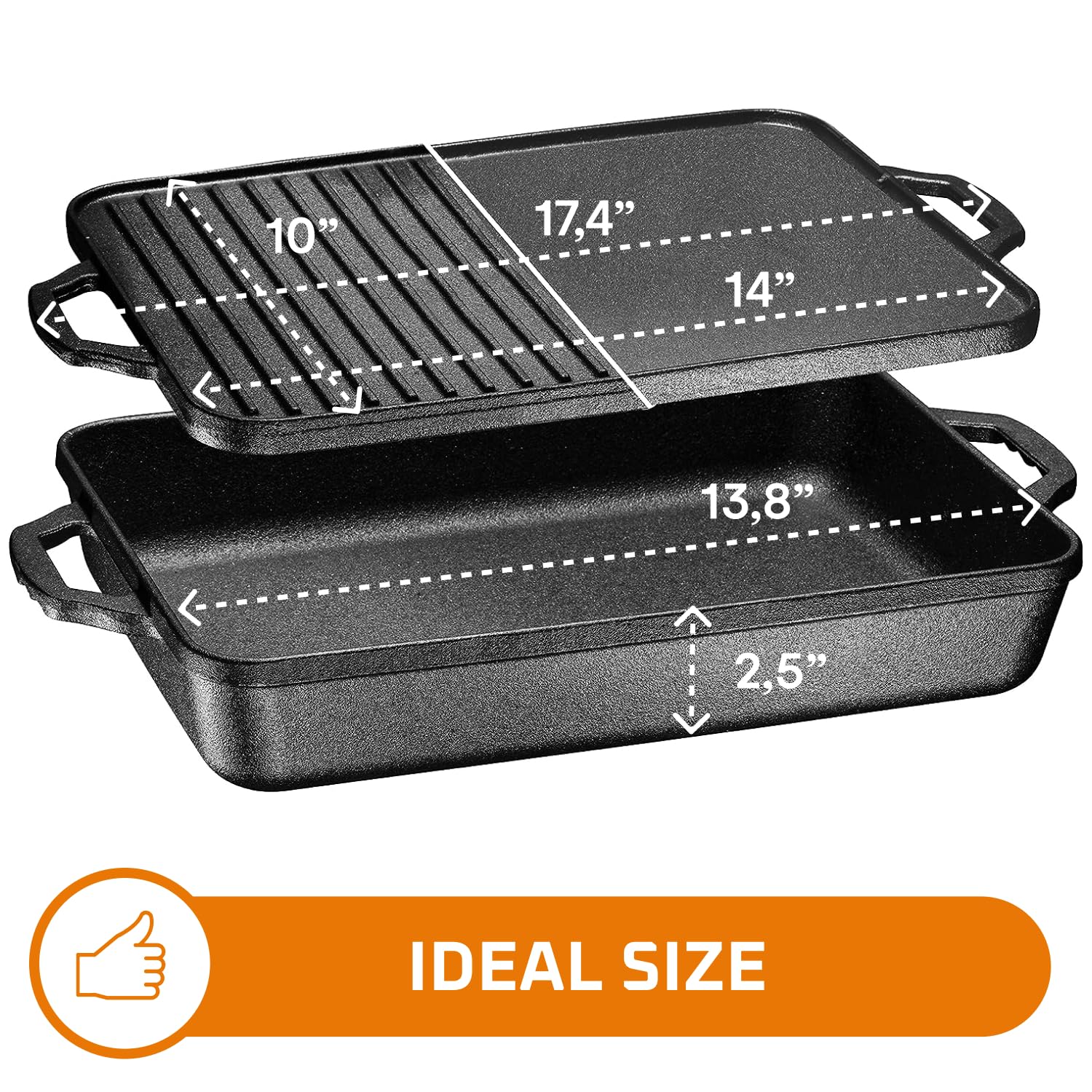 Bruntmor cocina exterior para campamento, resistente a altas temperaturas.