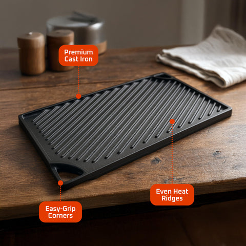 Bruntmor plancha apta para uso interior y exterior, ideal para camping
