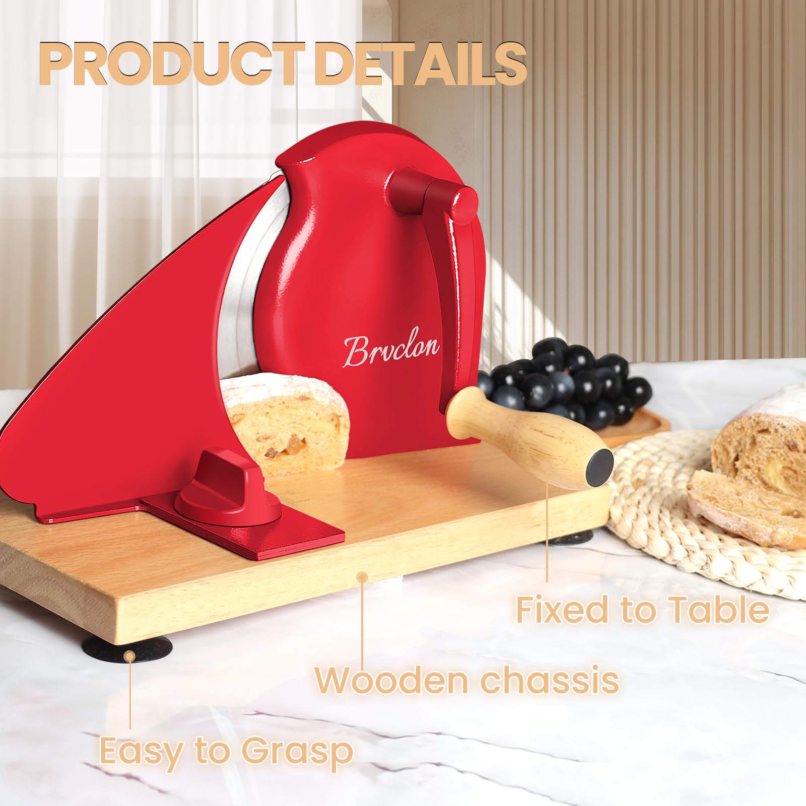 Brvclon apto para pan de masa madre, bollos y baguettes