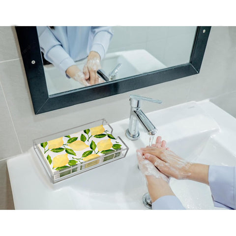 Bryantye porta-servilletas acrílico, ideal para cocina, baño o eventos